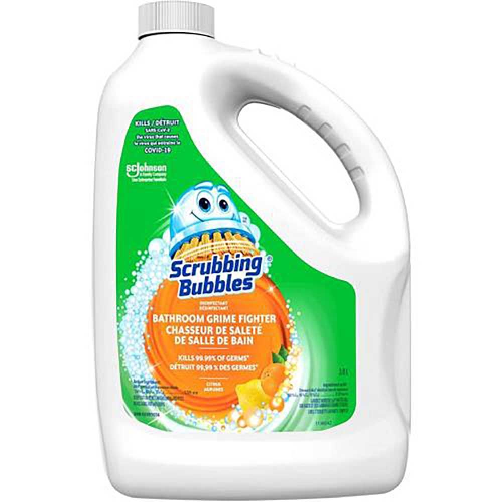 Scrubbing Bubbles Nettoyant Pour Salle De Bain Anti-saleté, 3,8 L -- 4 Par Boîte