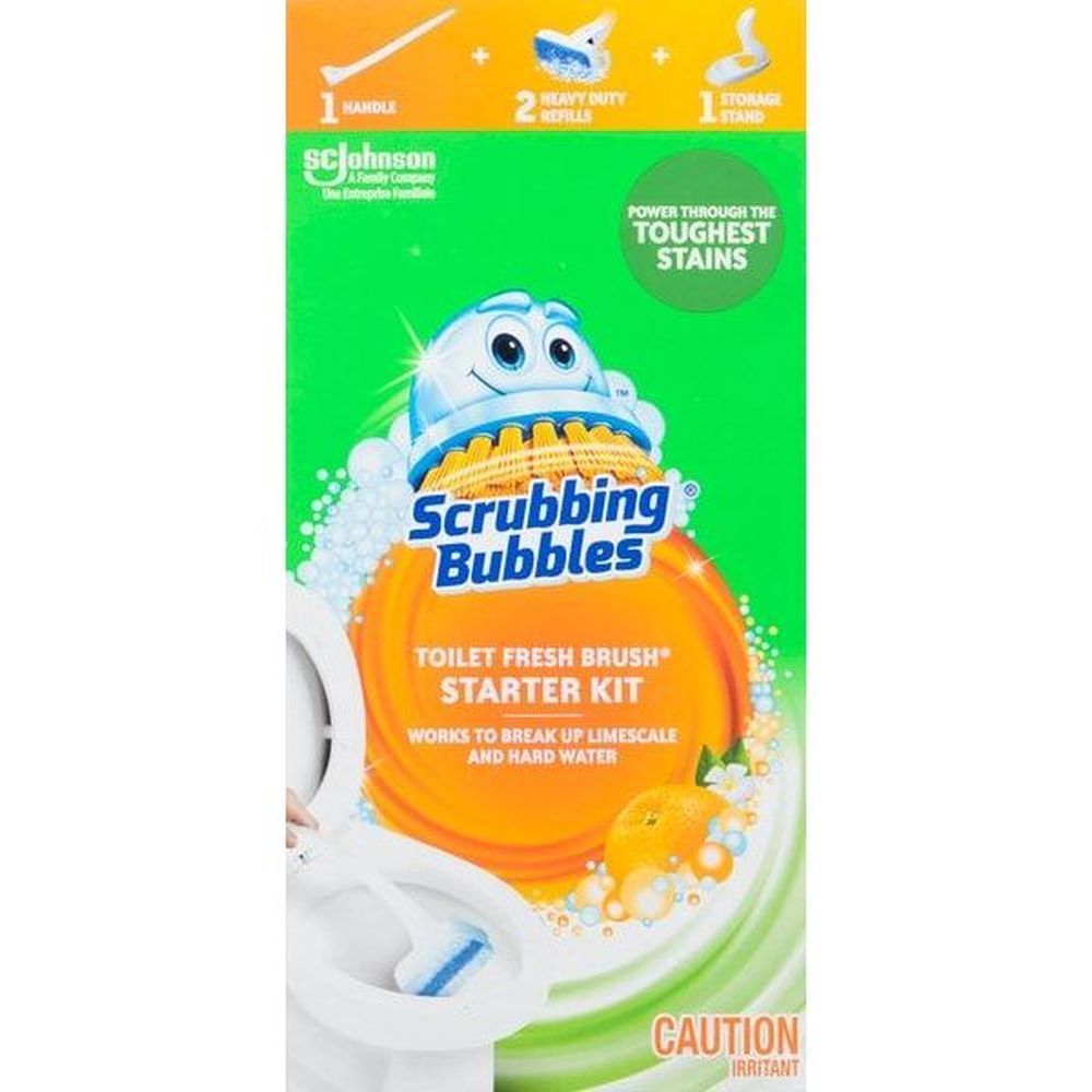 Scrubbing Bubbles Kit De Démarrage Pour Brosses Wc Fresh -- 5 Par Boîte