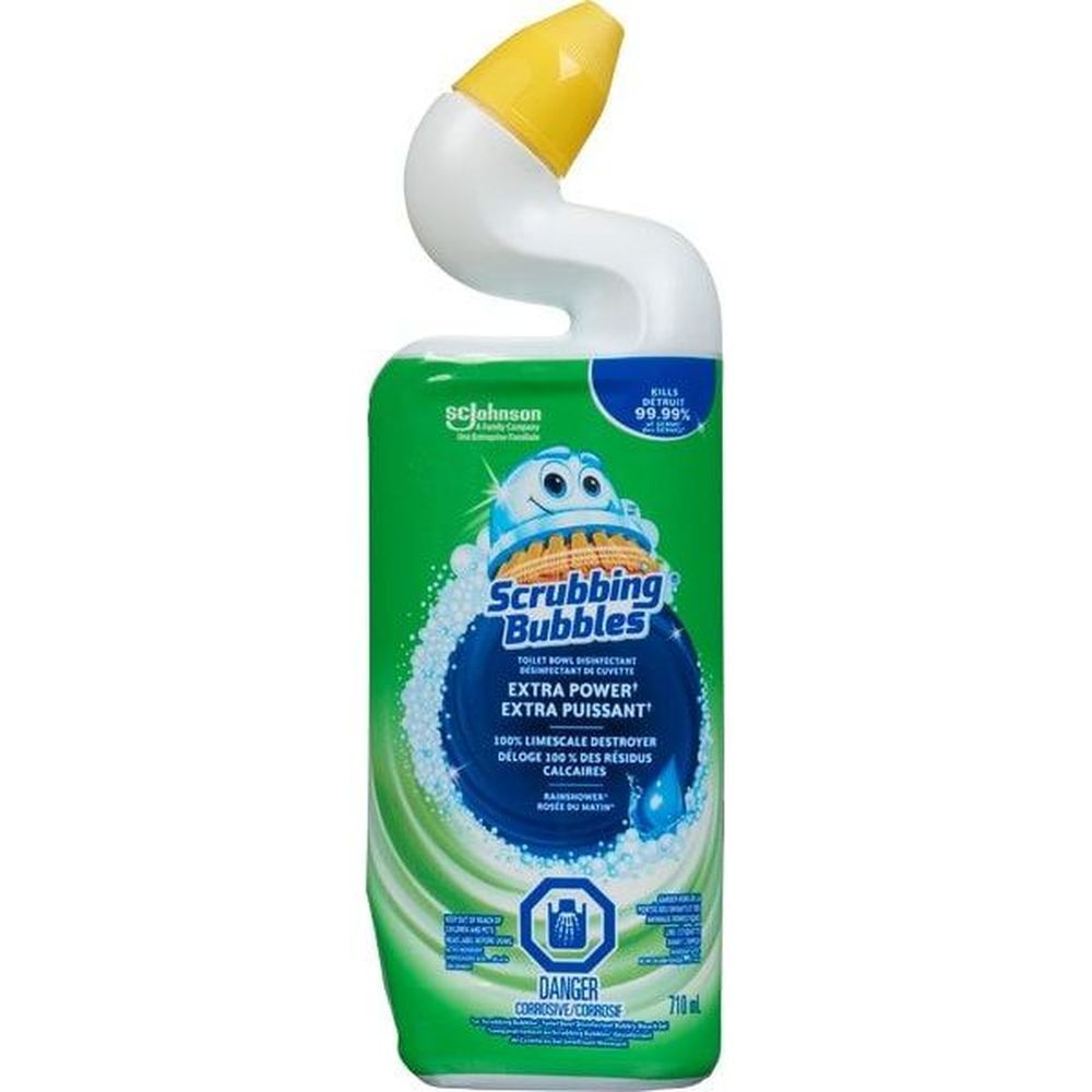 Scrubbing Bubbles Nettoyant Liquide Pour Toilettes Rainshower, 710 Ml -- 9 Par Boîte