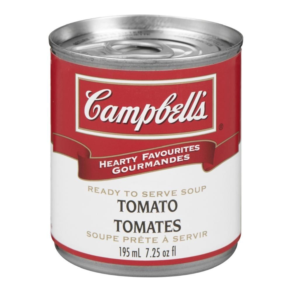 Campbell's Cream Tomato Soup - Ready To Serve, 195 Ml - 12 Per Case