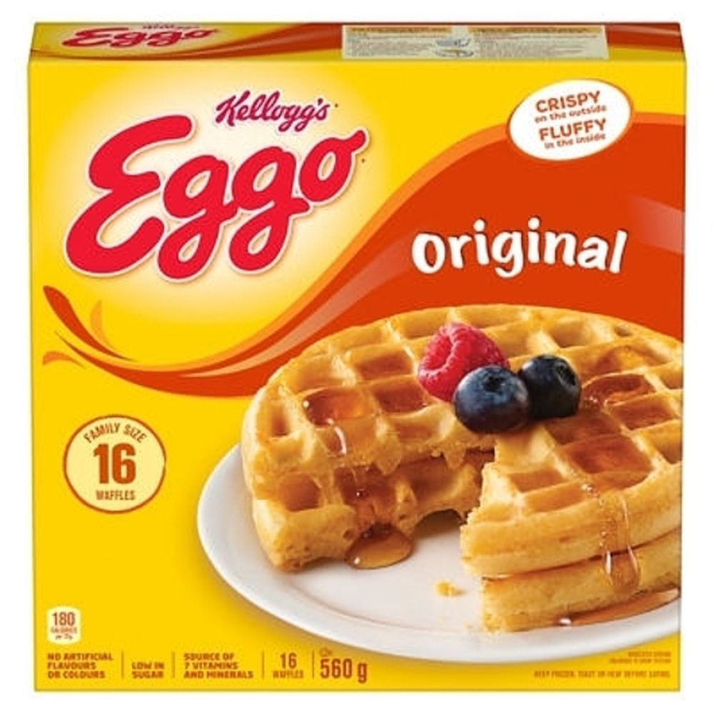 Eggo Original Waffles, 560 G -- 12 Per Case