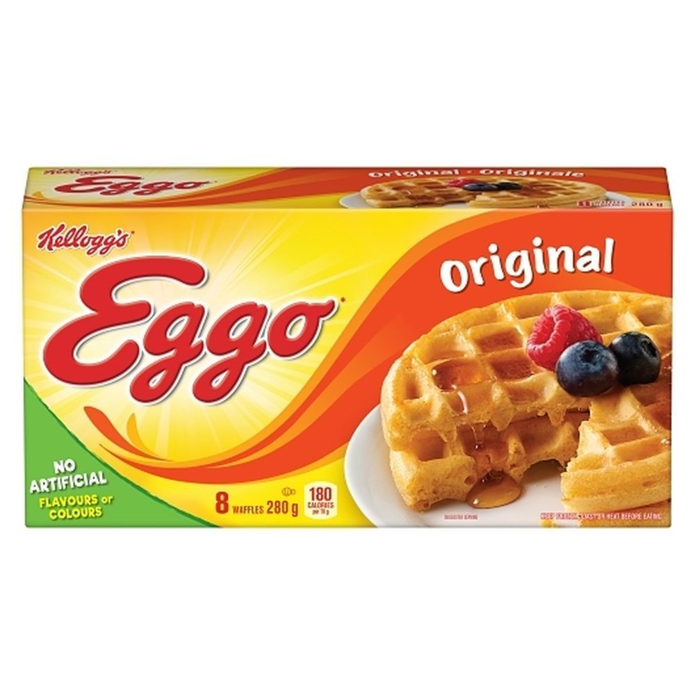 Eggo Homestyle Original Waffles, 280 G -- 24 Per Case