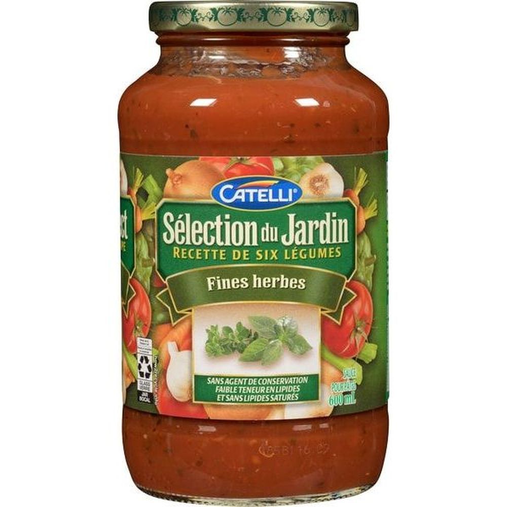 Catelli Sauce Pour Pâtes Aux Fines Herbes Gs, 600 Ml -- 12 Par Boîte