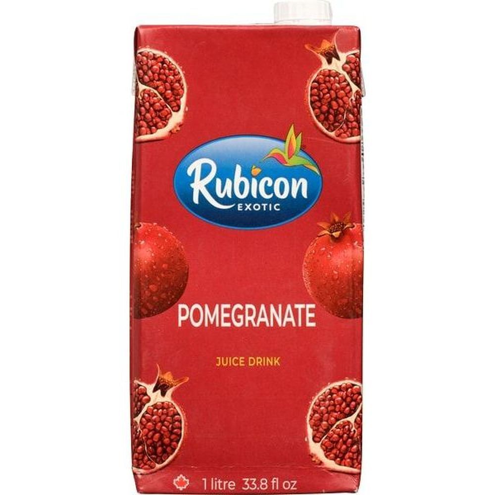 Rubicon Pomegranate Exotic Juice Drink, 1 L -- 12 Per Case