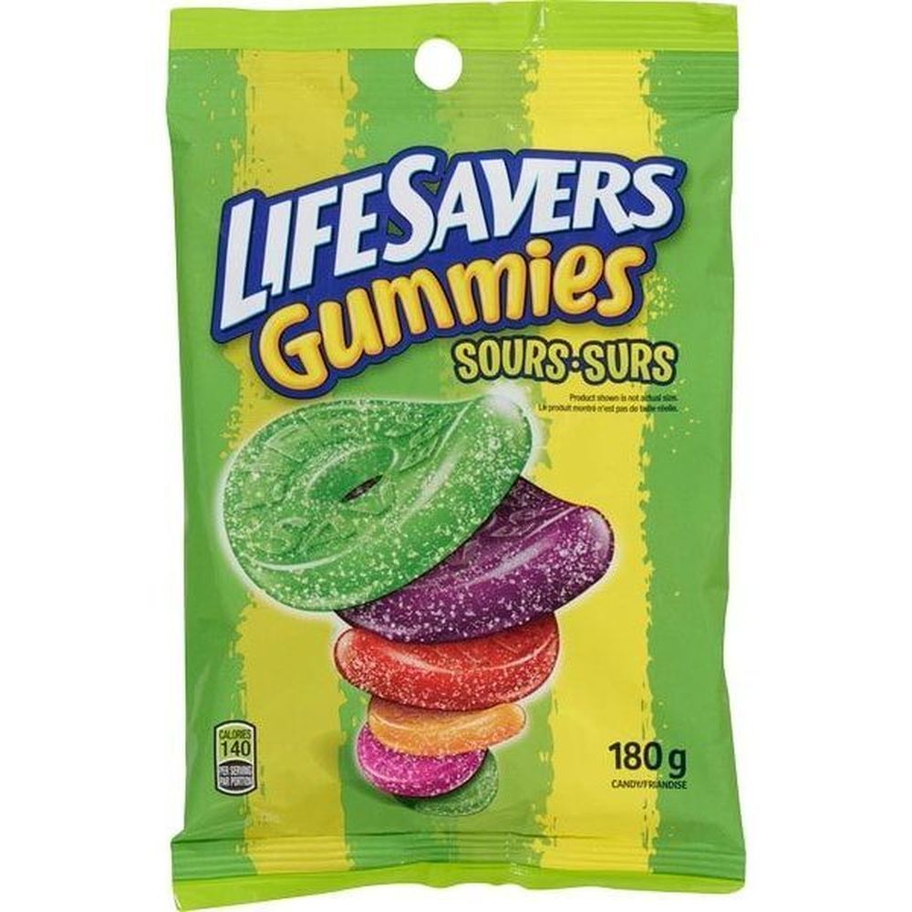 Life Savers Bonbons Gélifiés Acidulés, Paquet De 12