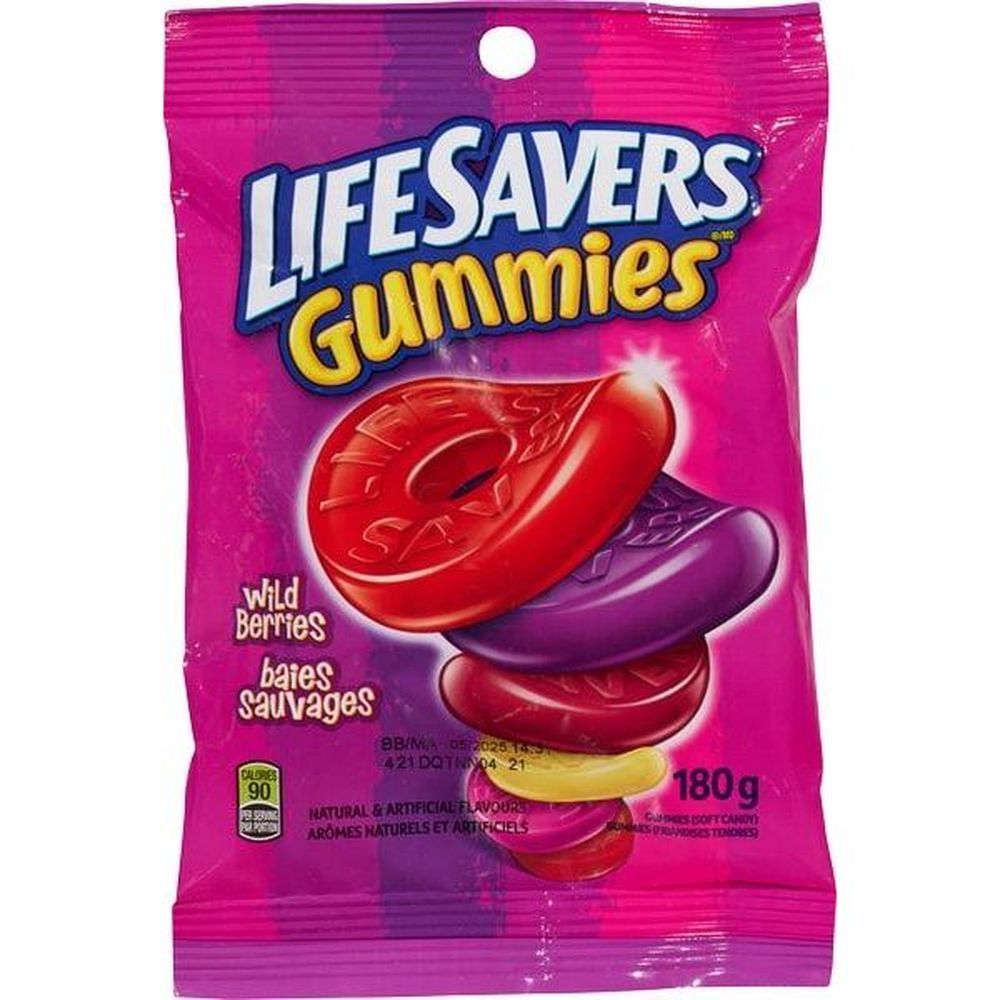 Life Savers Bonbons Gélifiés Aux Baies Sauvages, Paquet De 12
