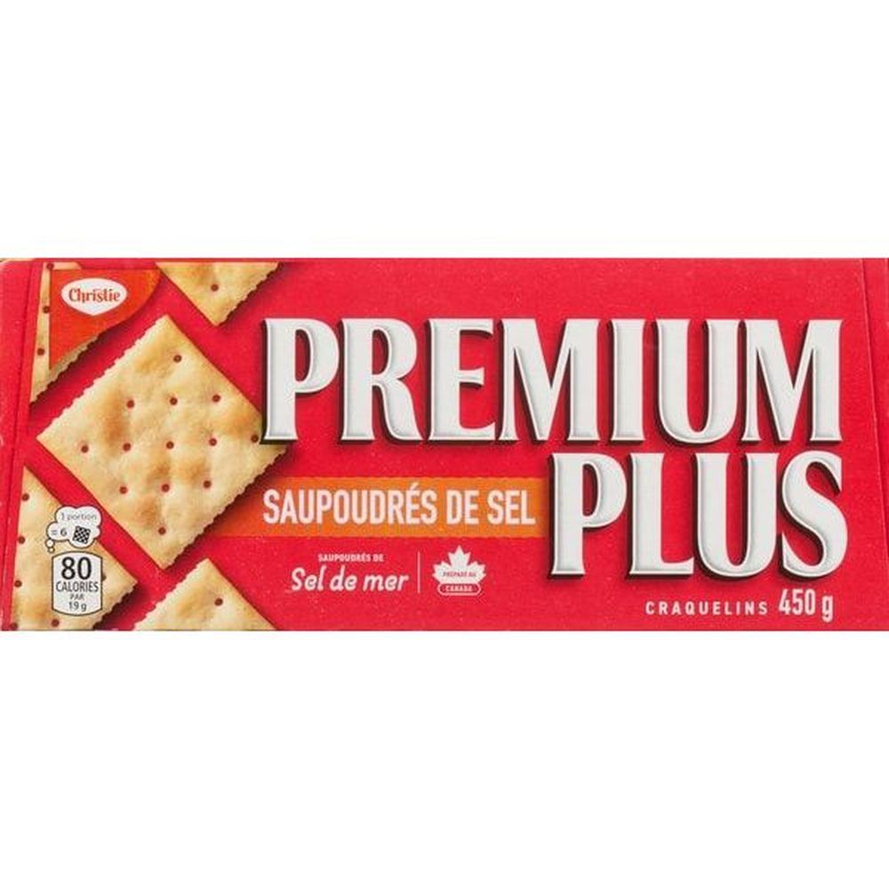 Craquelins Sal Es Premium Plus, 450 G -- 12 Par Bo Ite