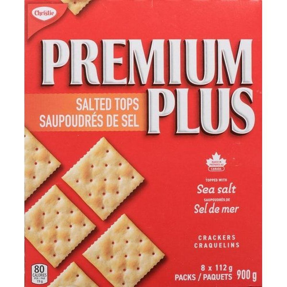 Premium Plus Salted Crackers, 900 G -- 6 Per Case