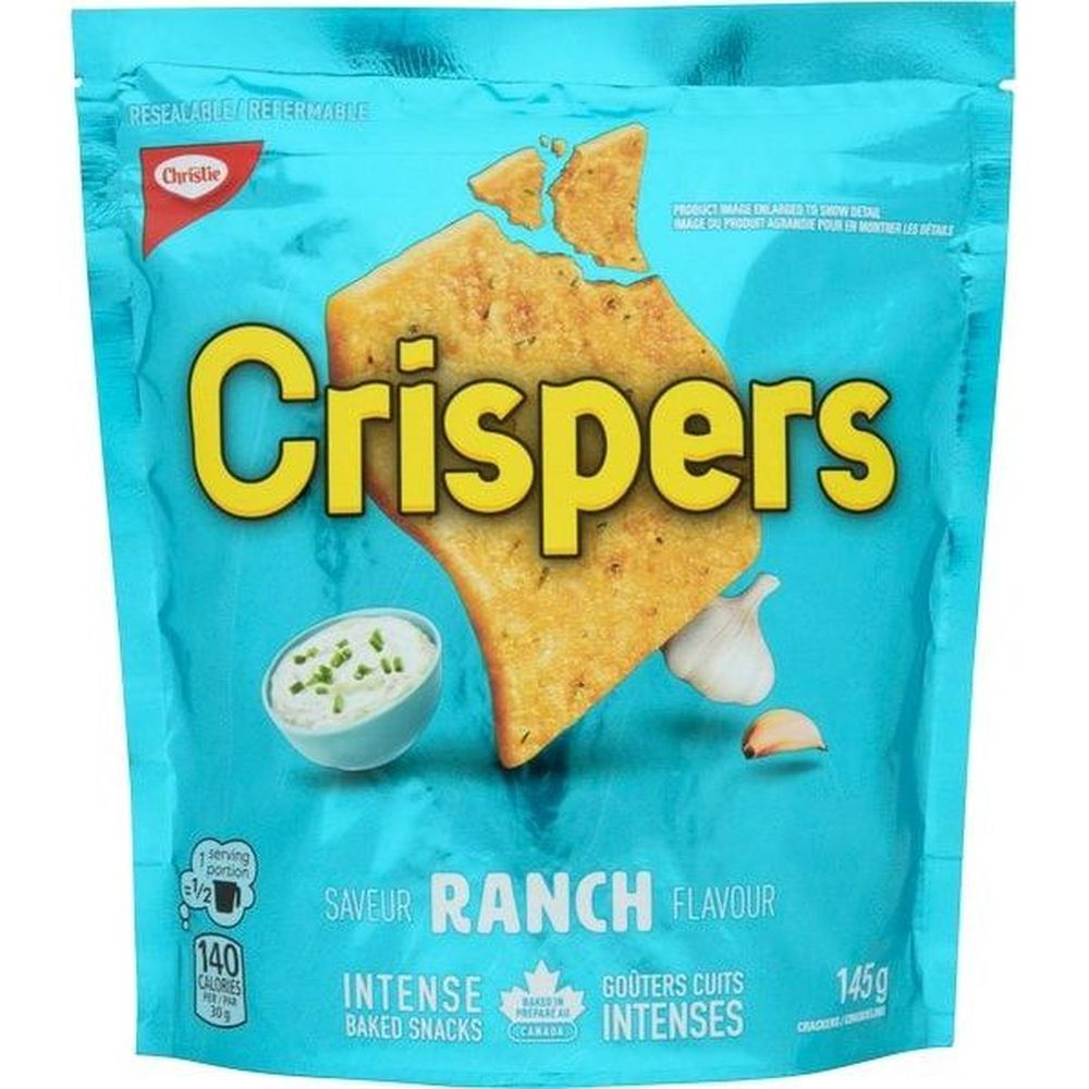Crispers Ranch Cracker, 145 G -- 12 Per Case