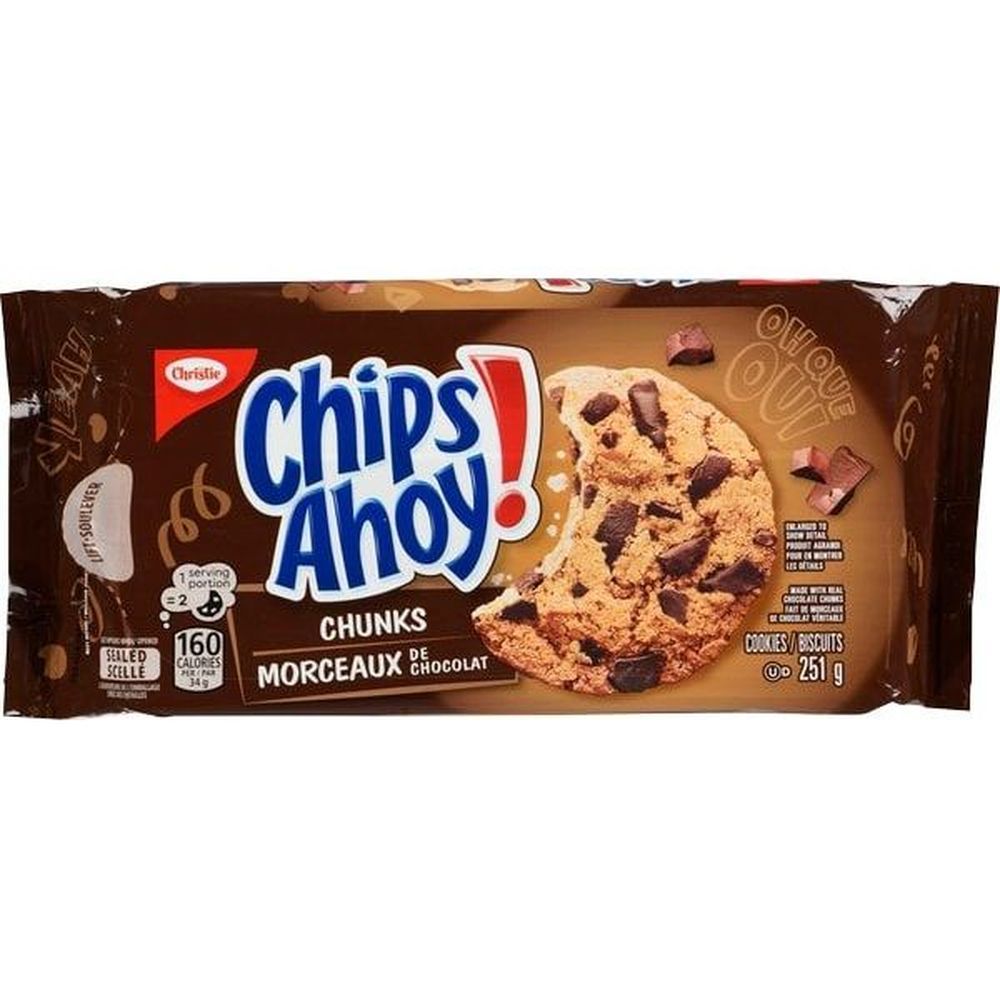 Chips Ahoy Chocolate Chunk Cookies, 251 G -- 12 Per Case