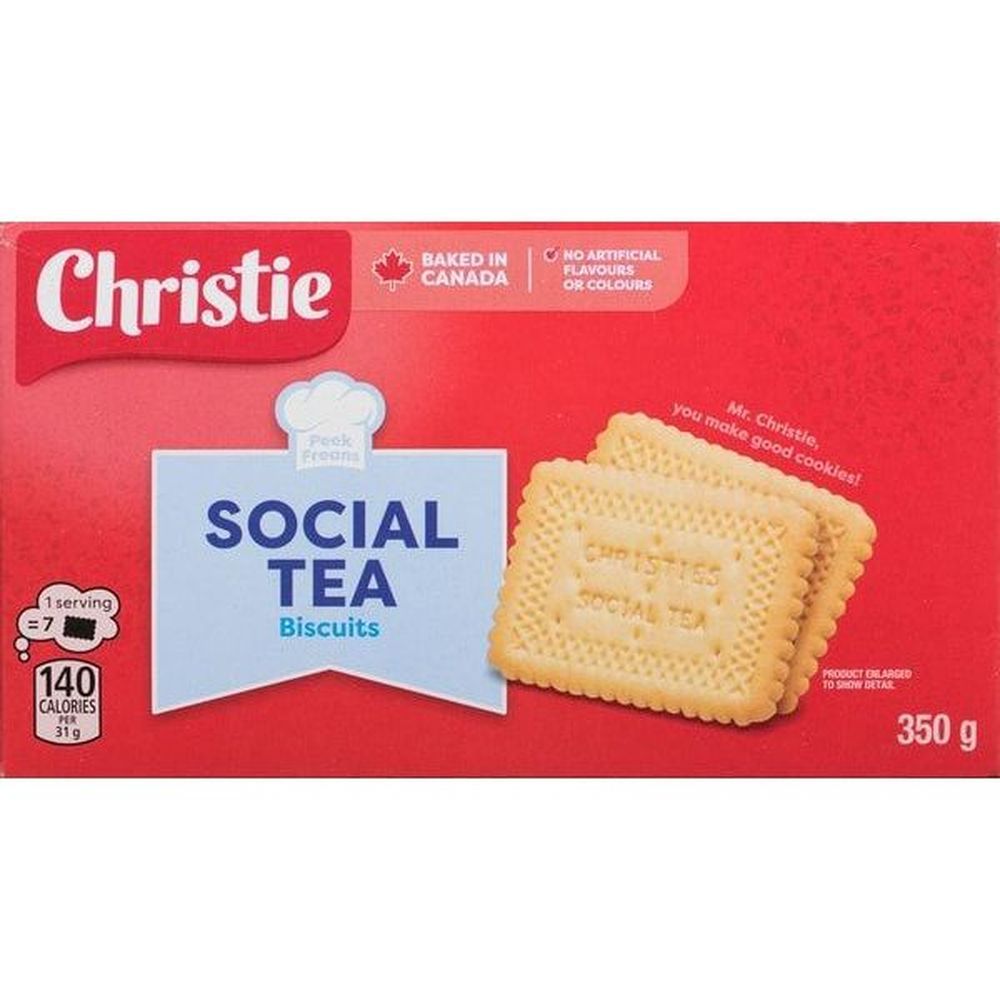 Biscuits Au Th E Social, 350 G -- 12 Par Bo Ite
