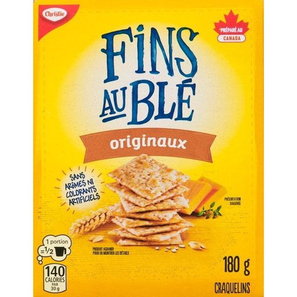 Craquelins De Bl E Minces, 180 G -- 12 Par Bo Ite
