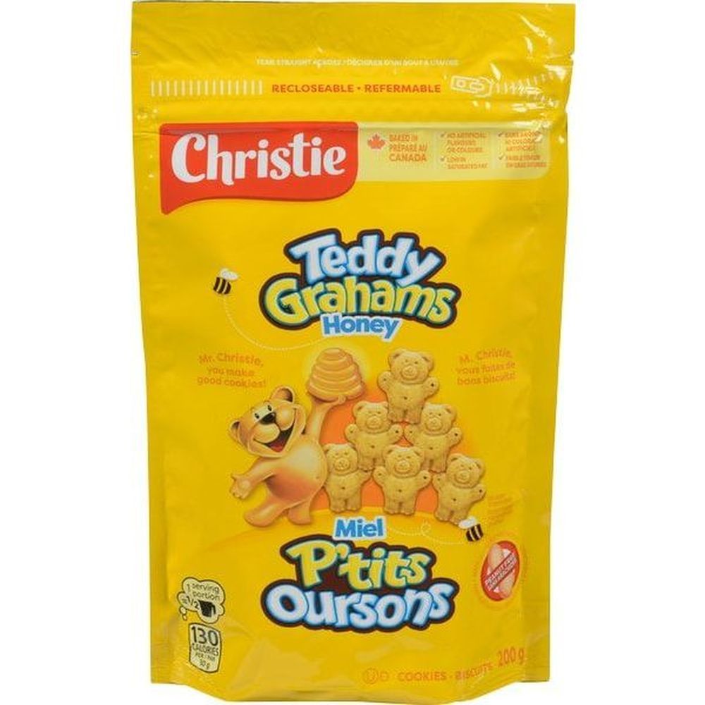 Teddy Grahams Honey Cookies, 200 G -- 12 Per Case