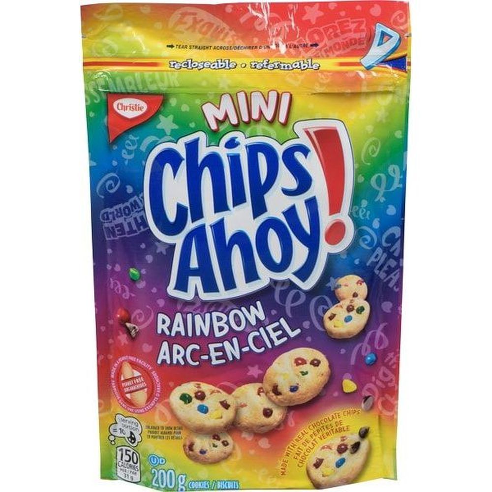 Chips Ahoy Rainbow Cookies, 200 G -- 12 Per Case
