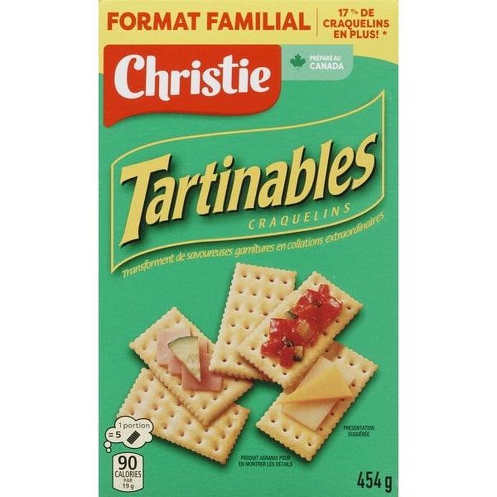 Toppables Crackers, 454 G -- 12 Per Case
