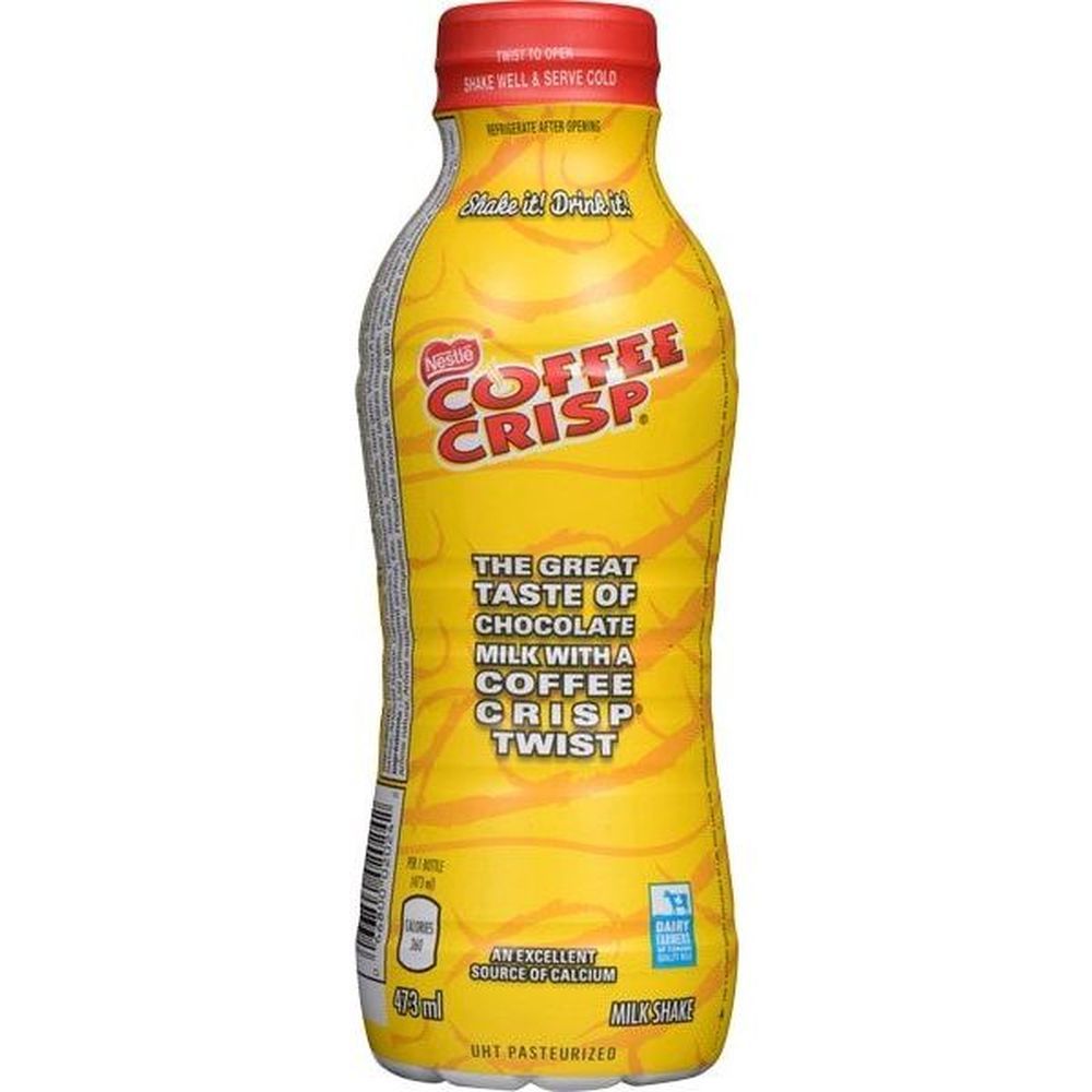 Nestle Coffee Crisp Milk Shake, 473 Ml -- 12 Per Case