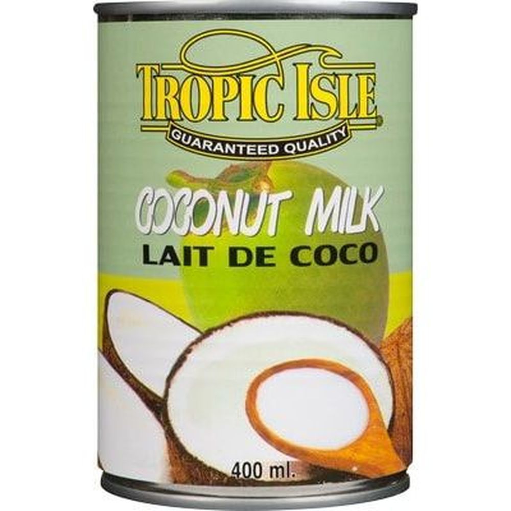 Tropic Isle Coconut Milk, 400 G -- 12 Per Case