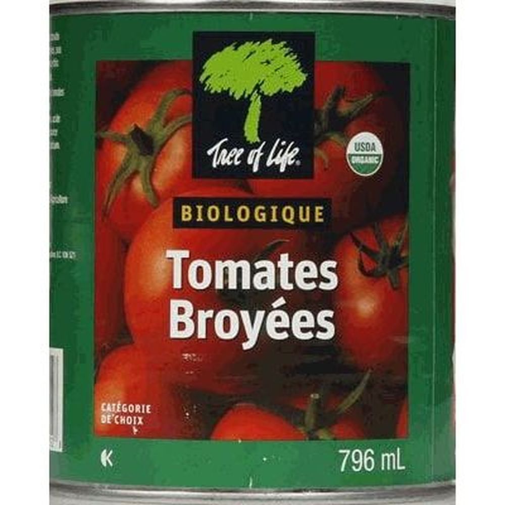 Tree Of Life Organic Crushed Tomatoes, 796 Ml -- 12 Per Case