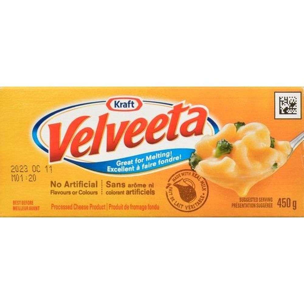Velveeta Pain Au Fromage Fondu, 450 G -- 12 Par Boîte