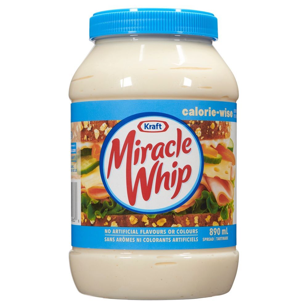 Miracle Whip Vinaigrette Calorie Wise - Bouteille En Plastique, 890 Ml -- 12 Par Boîte