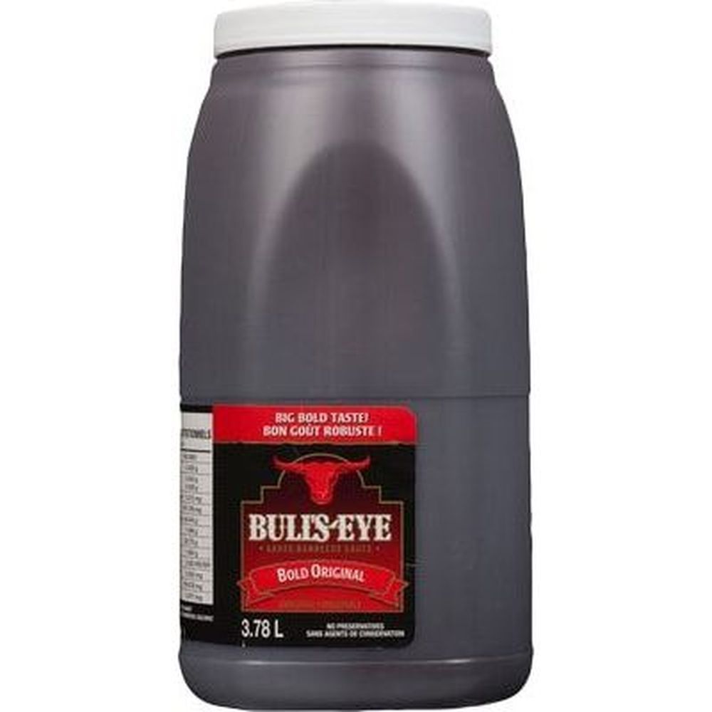 Bull's-eye Sauce Barbecue Originale Et Audacieuse, 3,78 L -- 2 Par Boîte