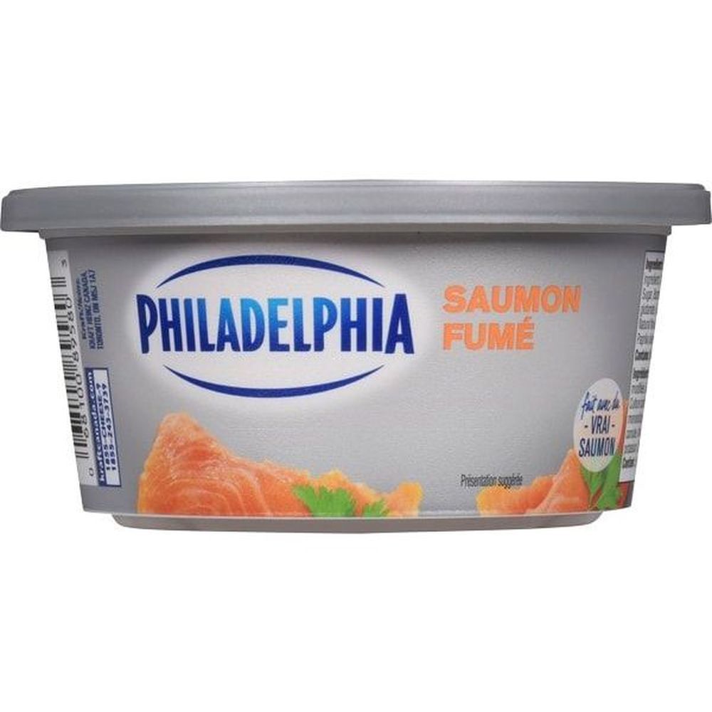 Philadelphia Smoked Salmon Cream Cheese Spread, 227 G -- 12 Per Case