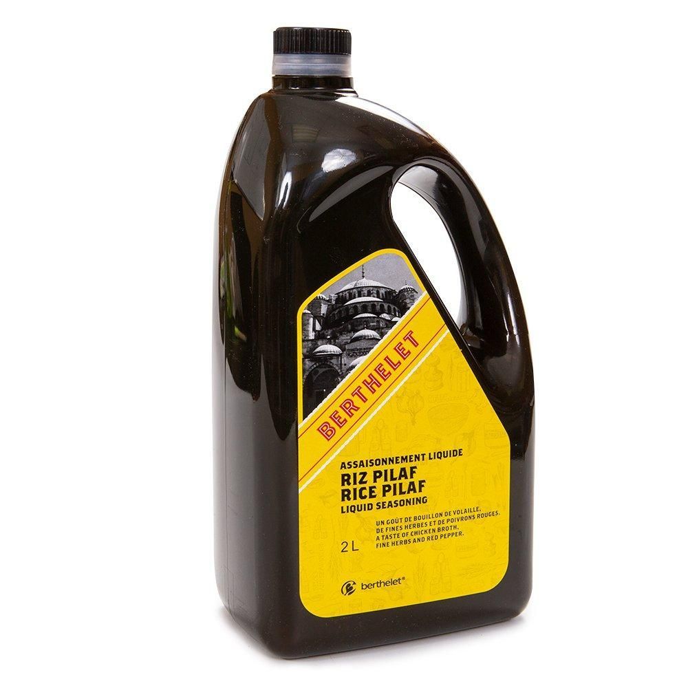 Berthelet Assaisonnement Liquide Pour Riz Pilaf, 2 L – 2 Par Carton