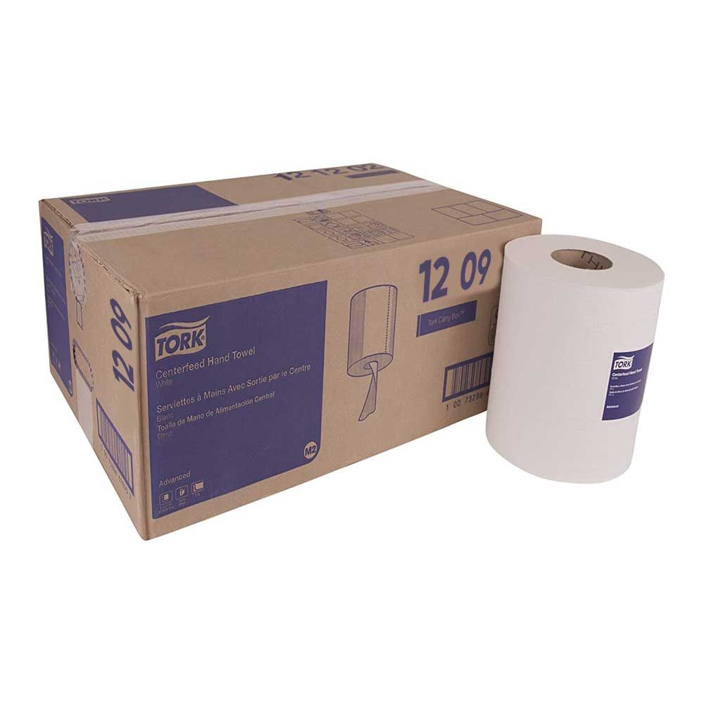 Tork Advanced 2-ply White Soft Centerfeed Hand Towel, 500 Count -- 6 Per Case