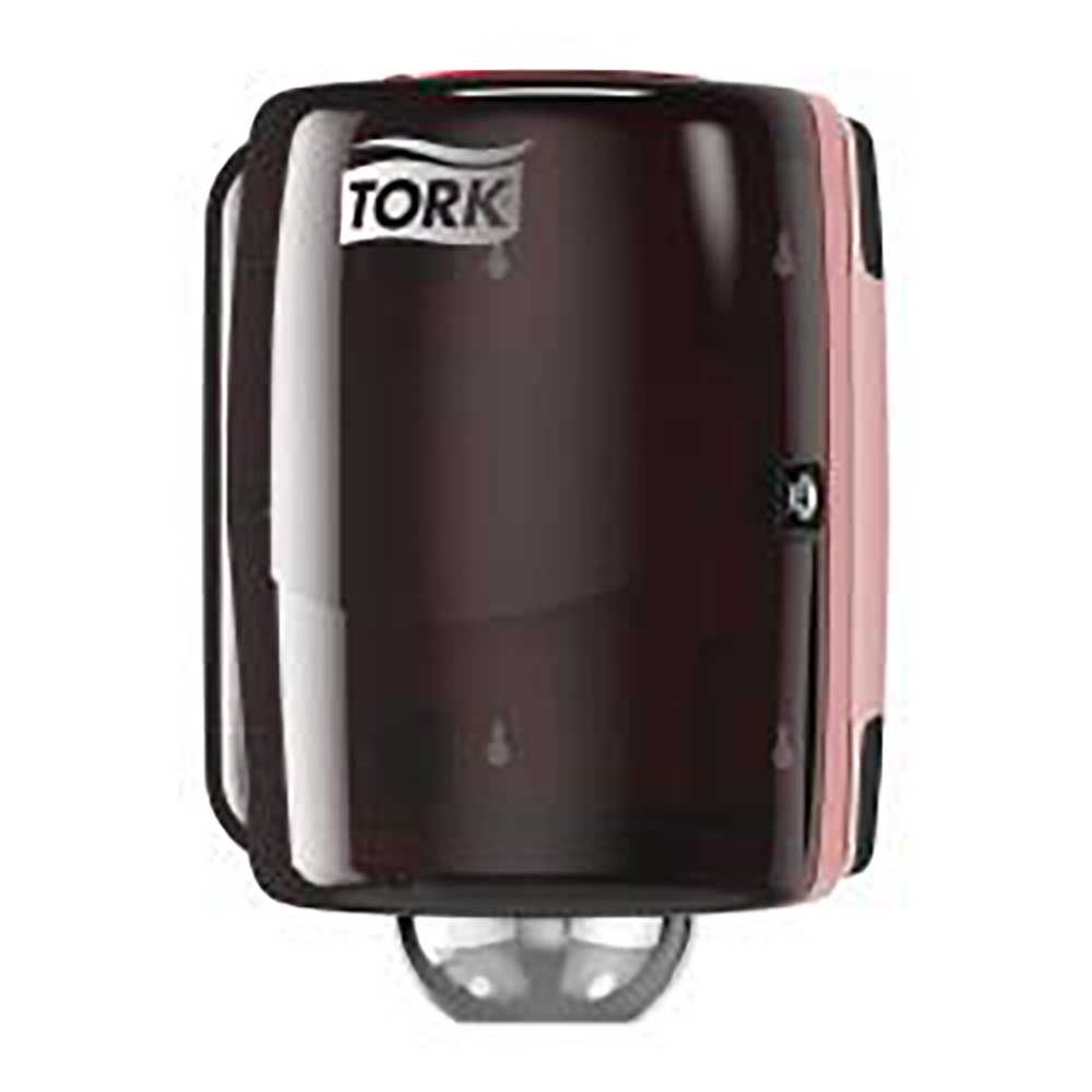 Tork Red/smoke M12 Performance Centerfeed Paper Towel Dispenser, 9.1 X 9.8 X 14 In