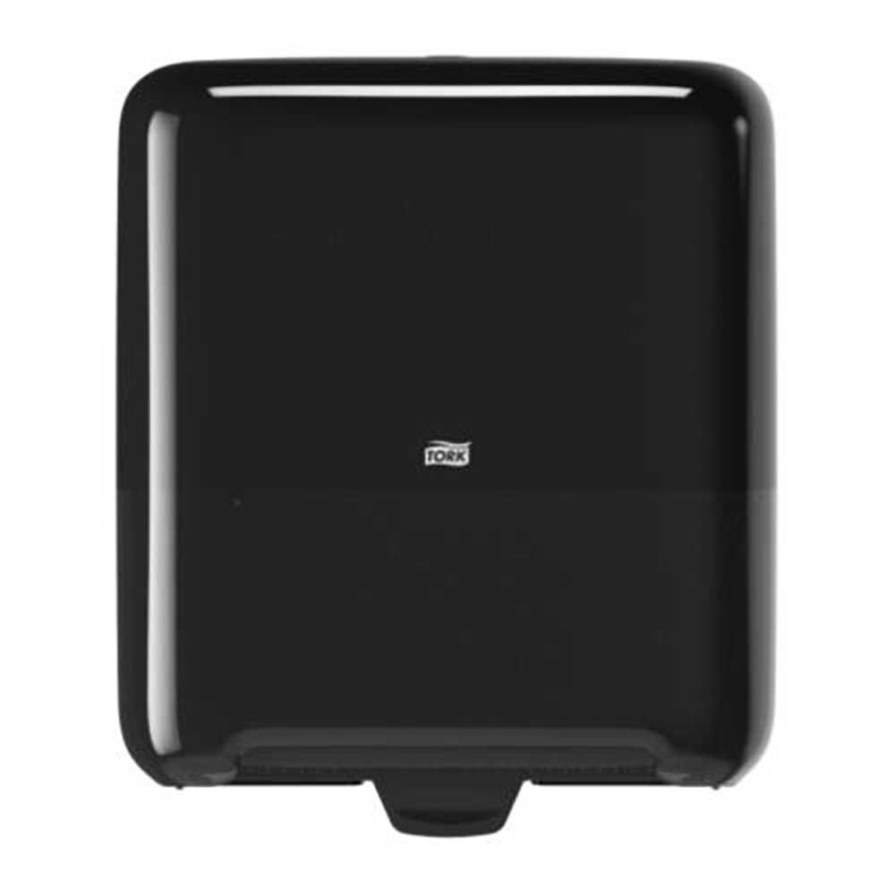 Tork Black Elevation Matic Hand Towel Roll Dispenser, 8.1 X 13.2 X 14.65 In