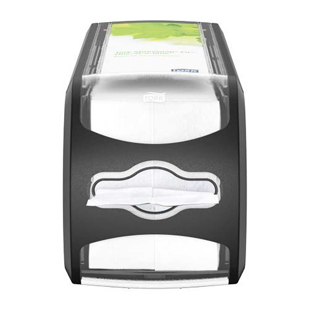 Tork Advanced Black N14 Xpressnap Fit Counter Napkin Dispenser, 5.60 X 4.80 X 12.80 In