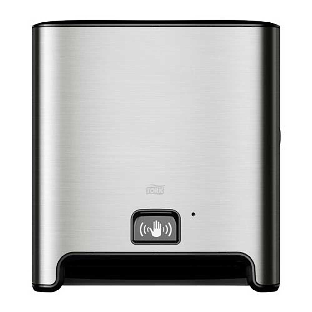 Tork Matic Polyethylene Stainless Steel H1 Hand Towel Roll Dispenser With Intuition Sensor, 8 X 14 X 15 In