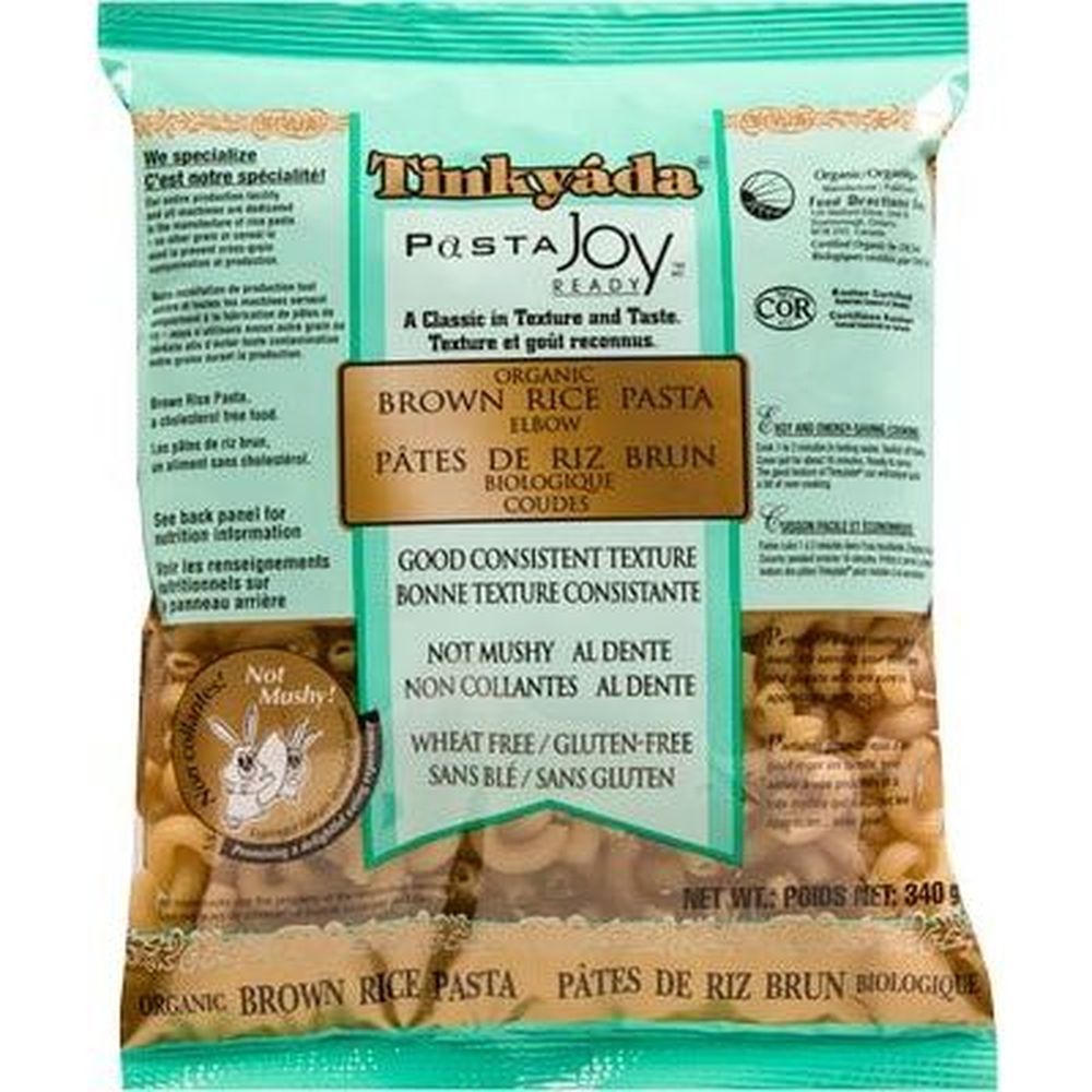 Tinkyada Pâtes Coudées De Riz Brun Biologique, 340 G -- 12 Par Boîte