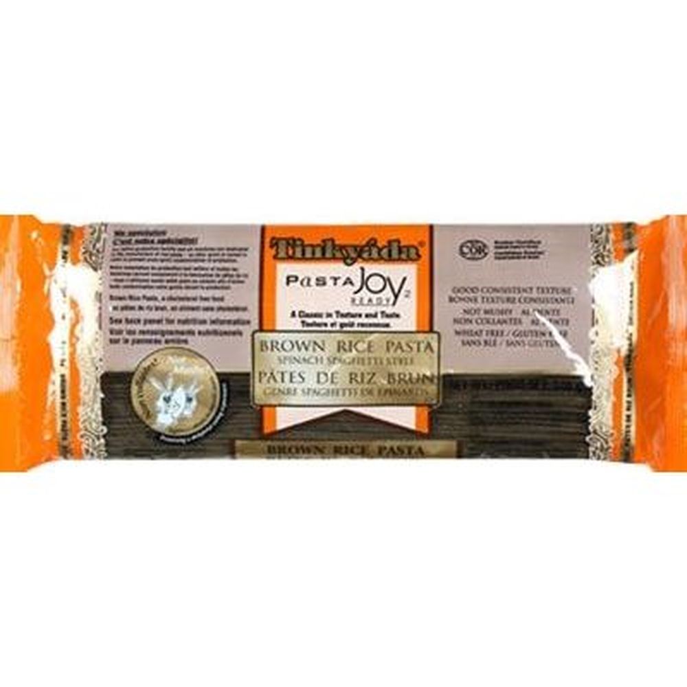 Tinkyada Spaghettis De Riz Brun Aux Épinards, 340 G -- 12 Par Boîte