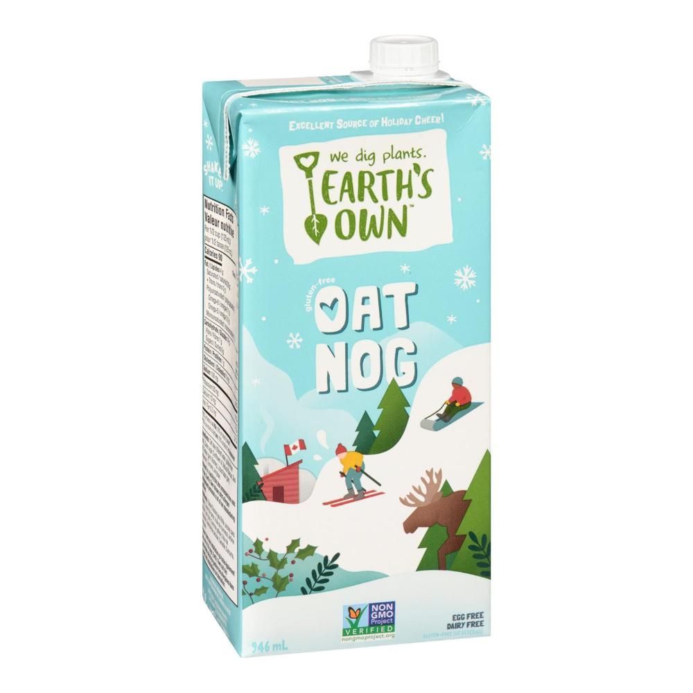 Earth's Own Oat Nog Drink, 946 Ml - 12 Per Case
