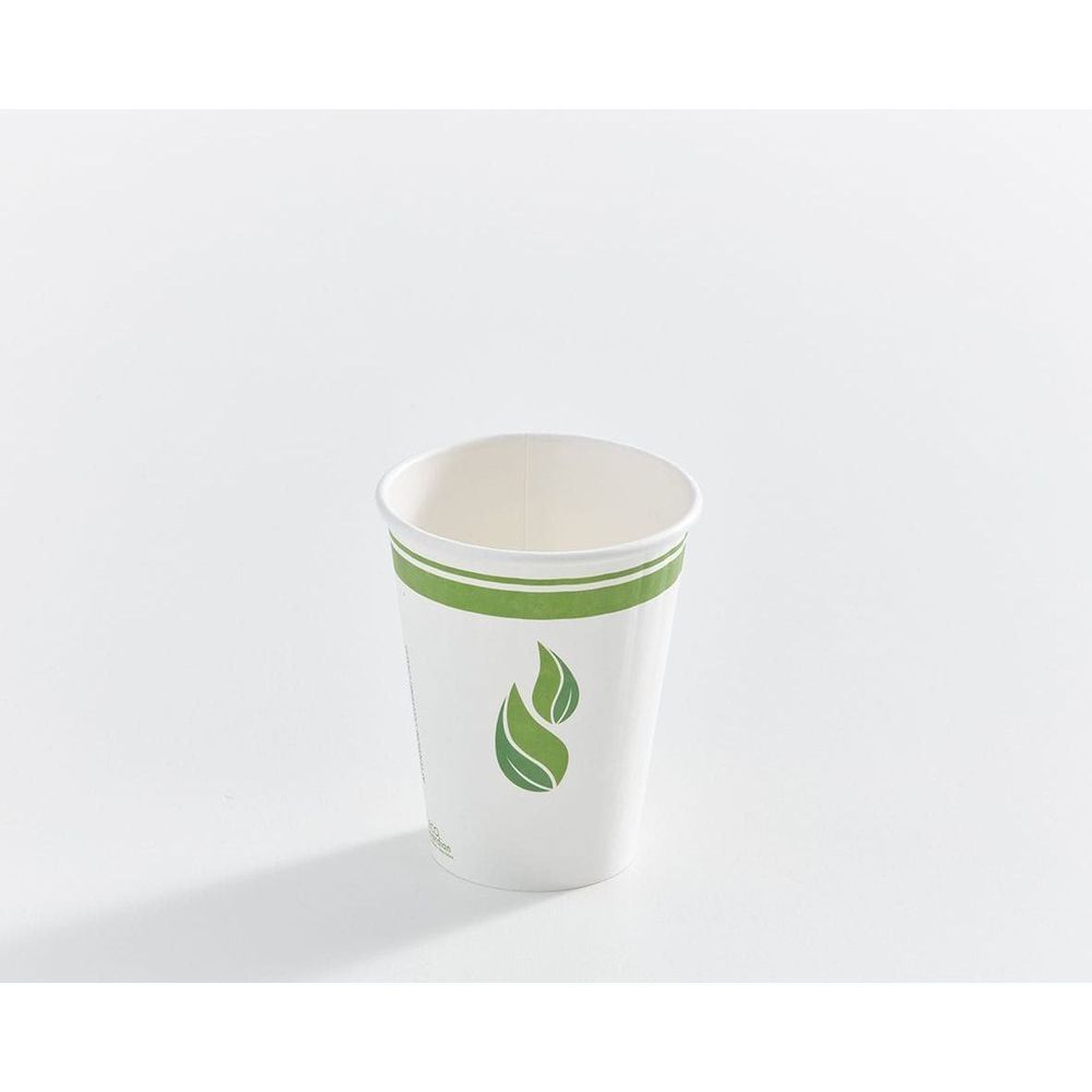 Eco Guardian Compostable Pla-lined Insulated Paper Cup, 8 Oz Capacity -- 1000 Per Case