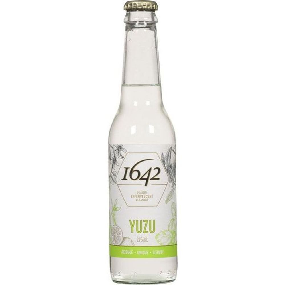 1642 Yuzu Soft Drink, 275 Ml -- 24 Per Case