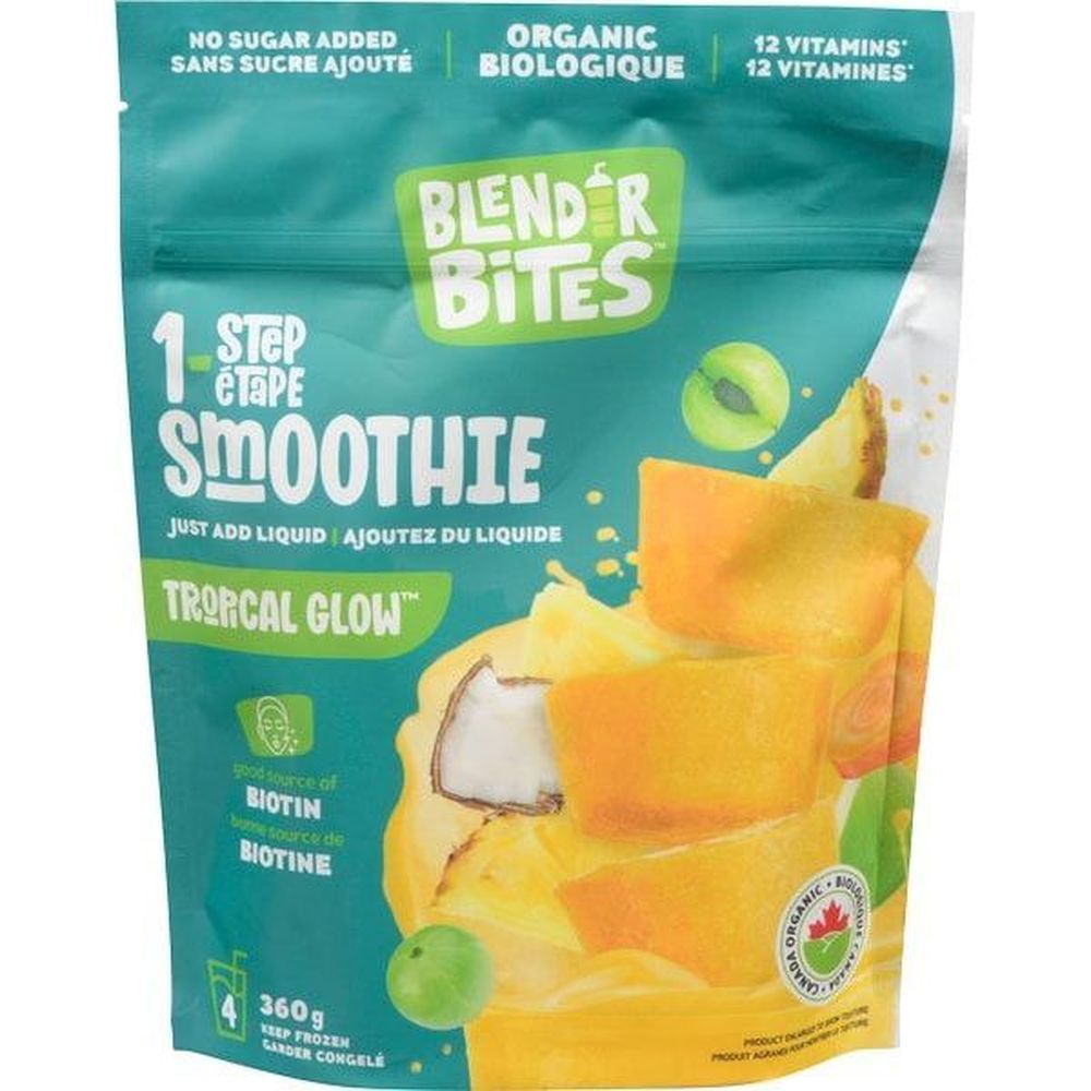 Blender Bites Tropical Glow Smoothie, 360 G -- 10 Per Case