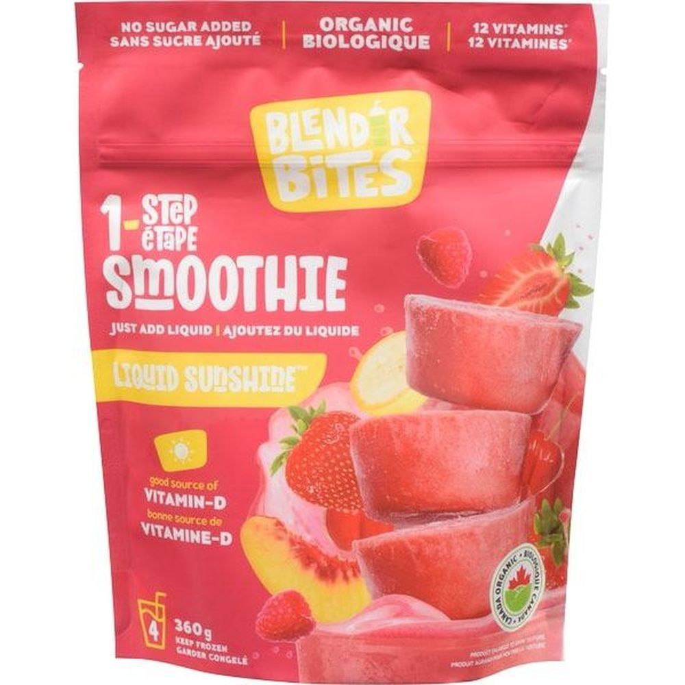Blender Bites Liquid Sunshine Smoothie, 360 G -- 10 Per Case