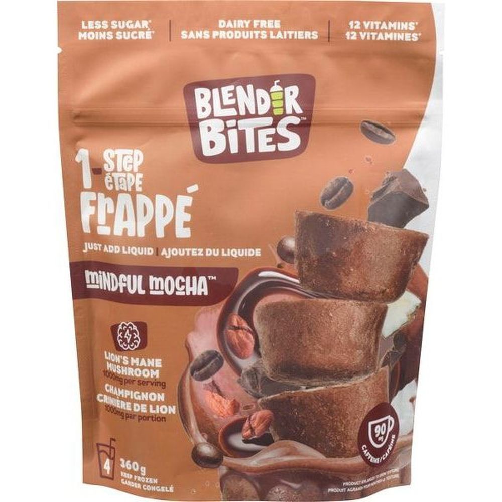 Blender Bites Mindful Mocha Frappe, 360 G -- 10 Per Case