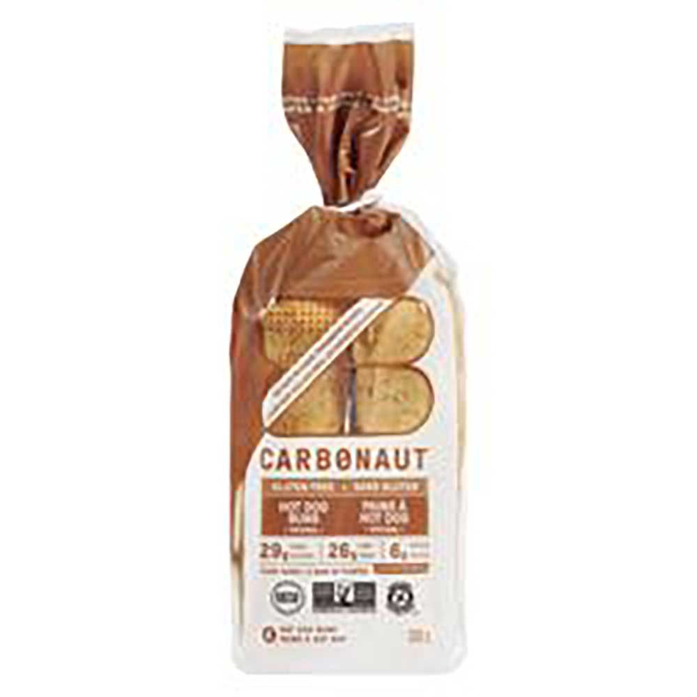 Carbonaut Pains À Hot-dog Originaux Sans Gluten Et Faibles En Glucides, 260 G – 6 Par Boîte