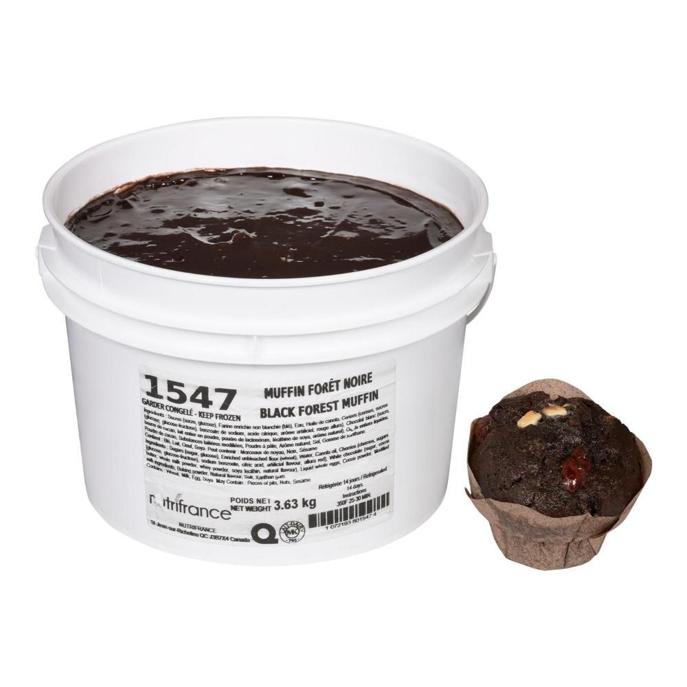 Nutrifrance Pâte À Muffins Forêt-noire, 3,63 Kg