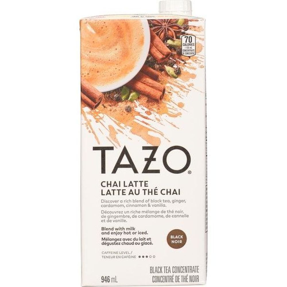 Tazo Concentré De Thé Chai, 946 Ml -- 6 Par Boîte