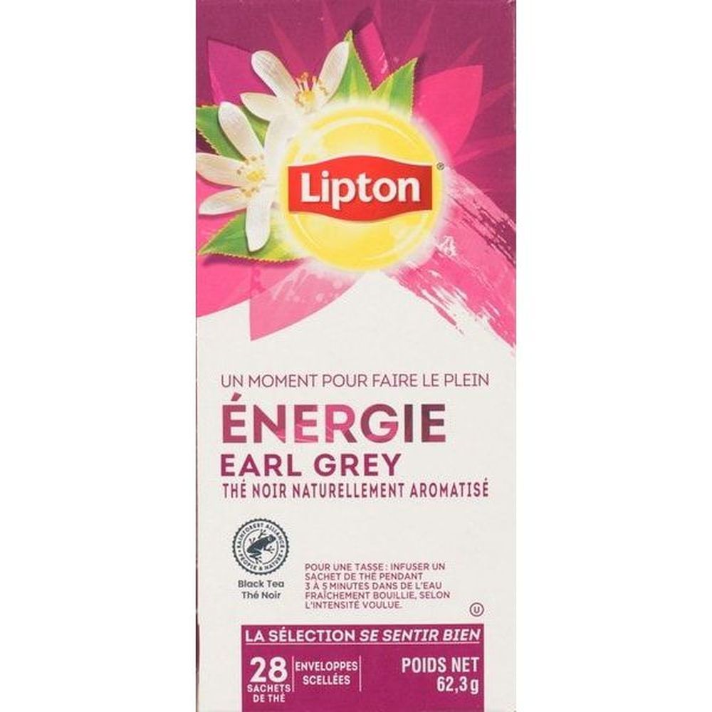 Lipton Earl Grey Tea, 28 Tea Bags -- 6 Per Case