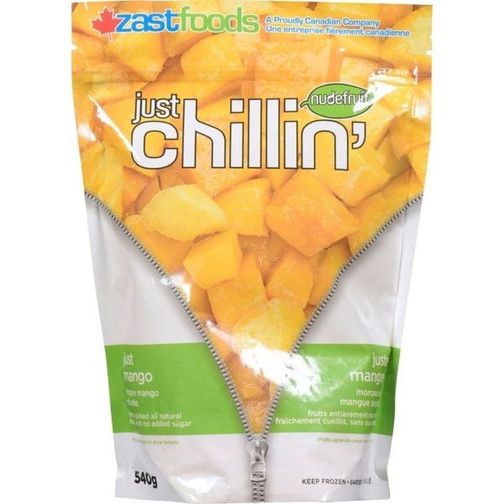 Just Chillin' Mango Chunks, 600 G -- 12 Per Case