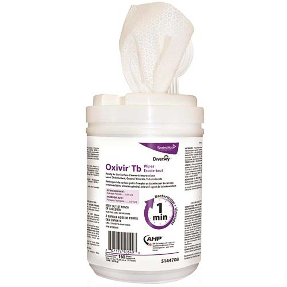 Oxivir Tb Wipes, 160 Count -- 12 Per Case