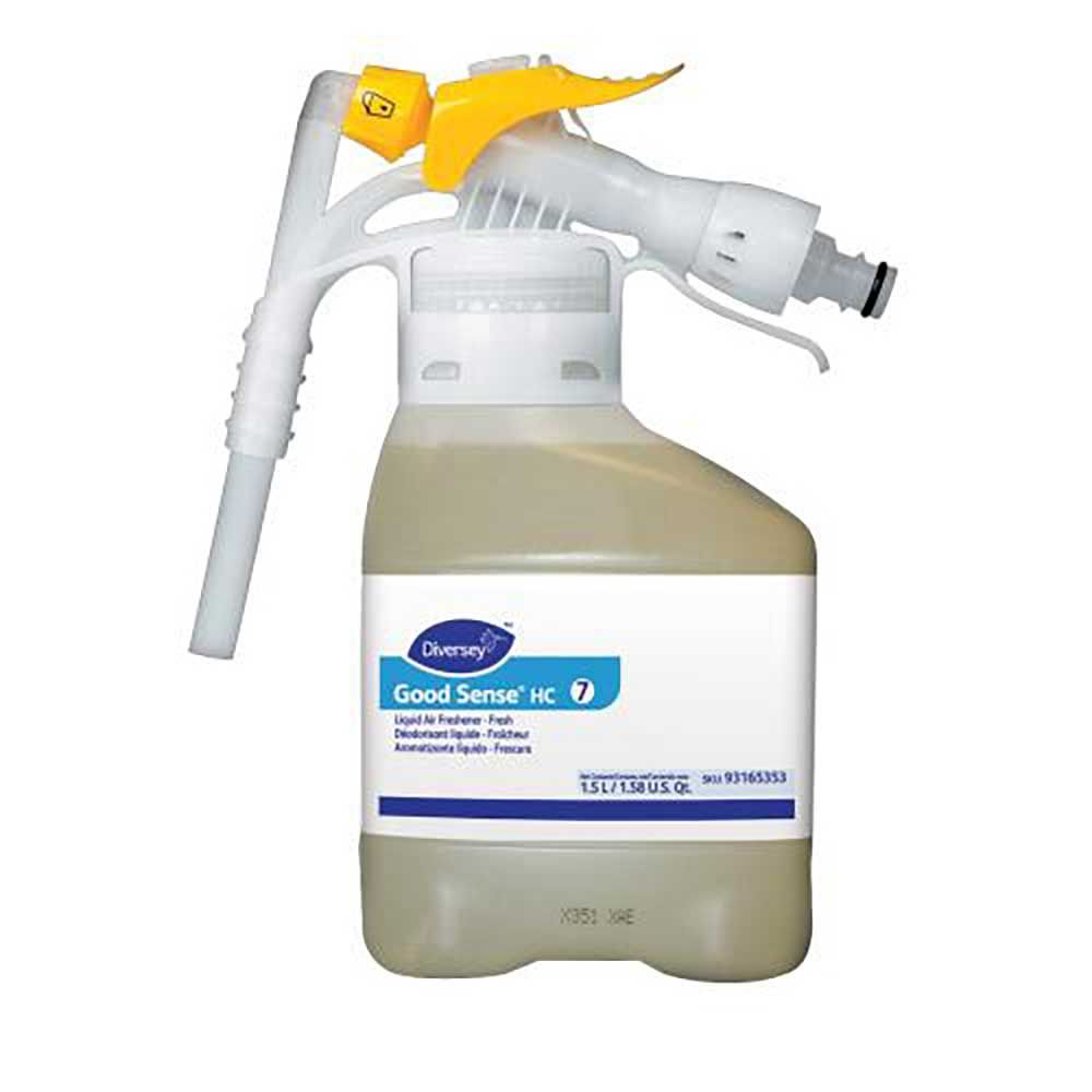 Diversey Concentré Anti-odeurs Liquide Frais Good Sense - Prêt À Consommer, 1,5 L -- 2 Par Caisse