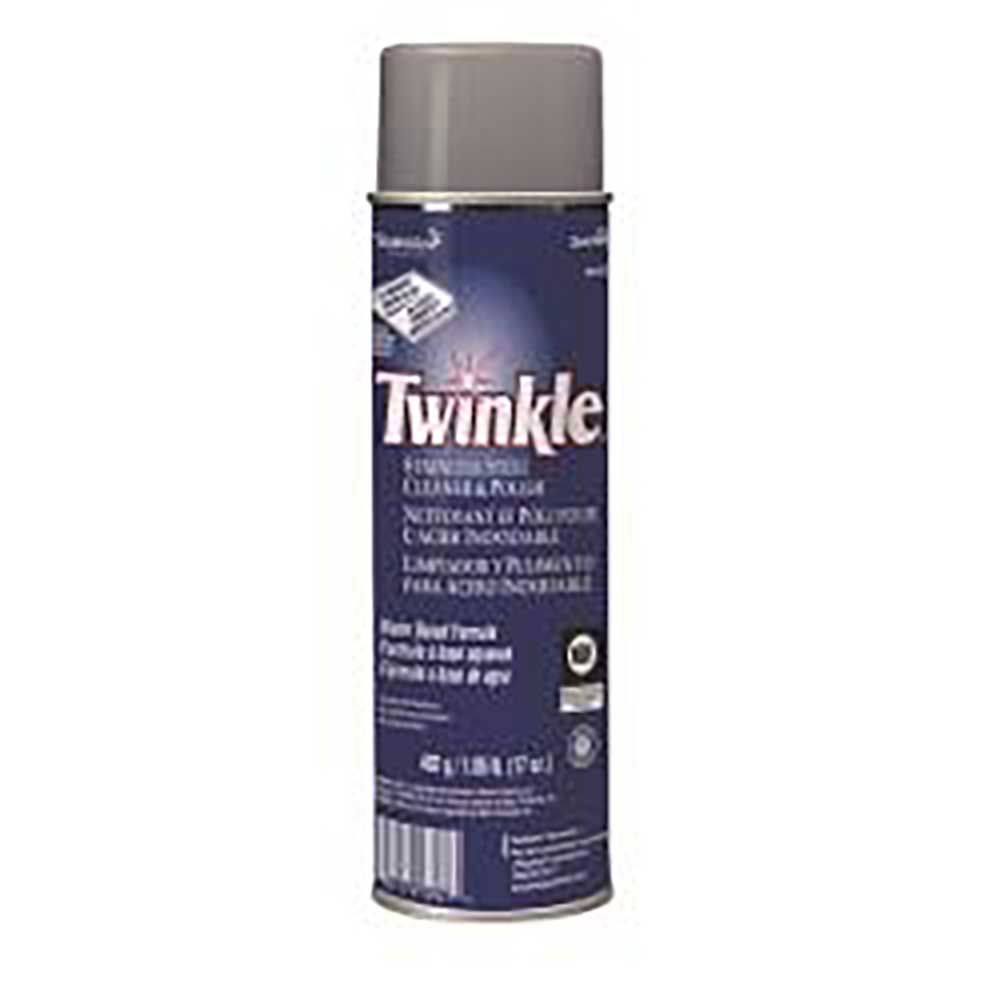 Diversey Twinkle Stainless Steel Cleaner And Polish, 17 Oz -- 12 Per Case