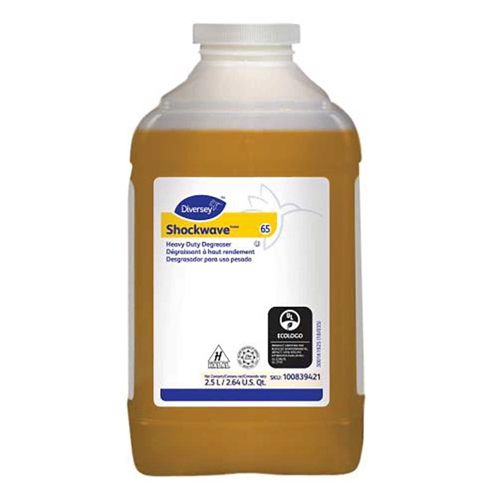Diversey Shockwave Heavy Duty Degreaser, 2.5 L -- 2 Per Case