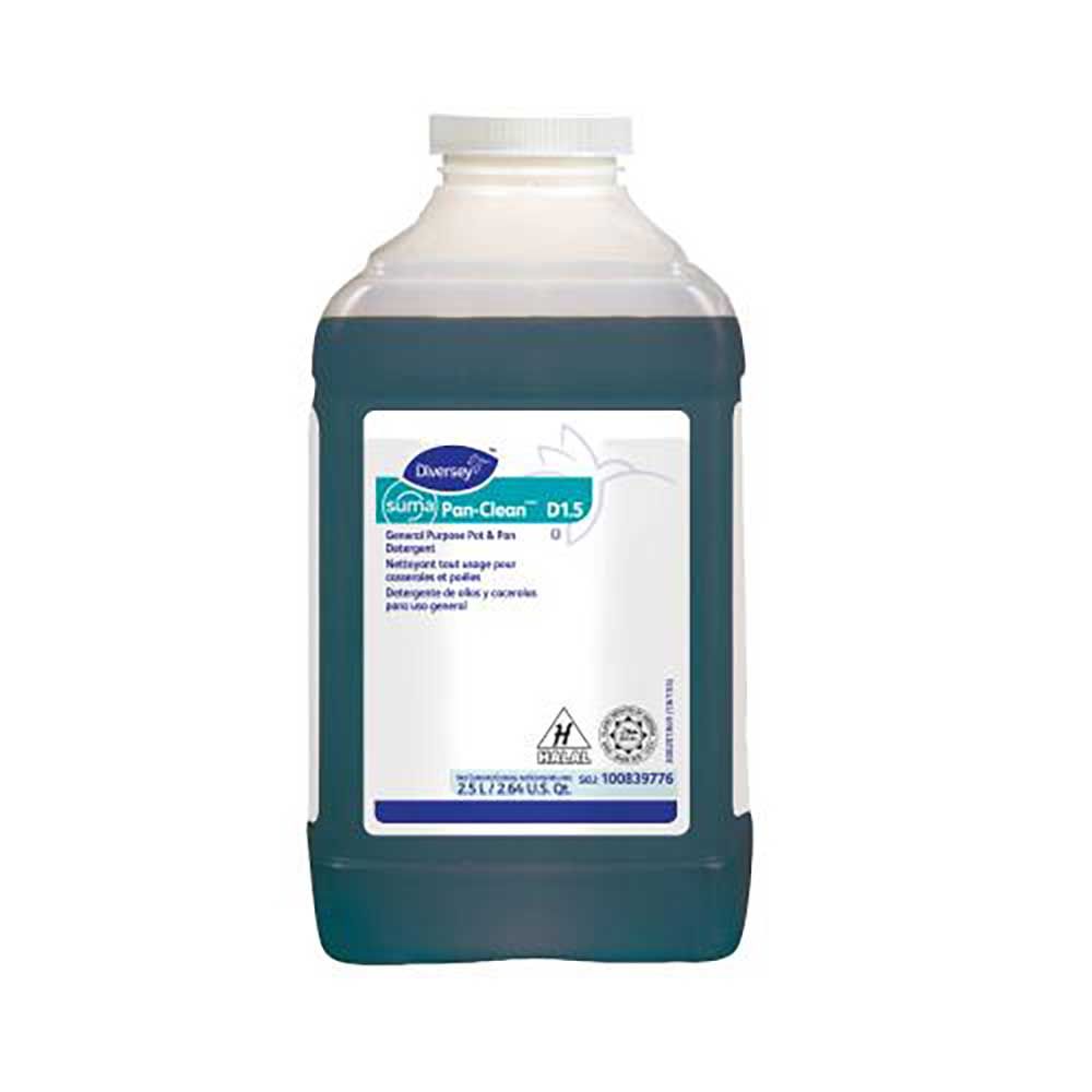 Suma Détergent Liquide Tout Usage Pan Clean D 1.5, 2,5 L -- 2 Par Boîte